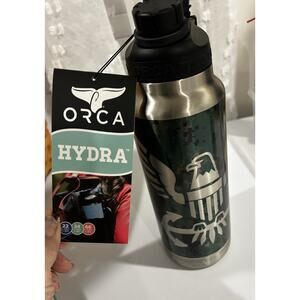 ORCA Hydra 34 oz US NAVY CAMO Insulated Stainless Steel Water Bottle